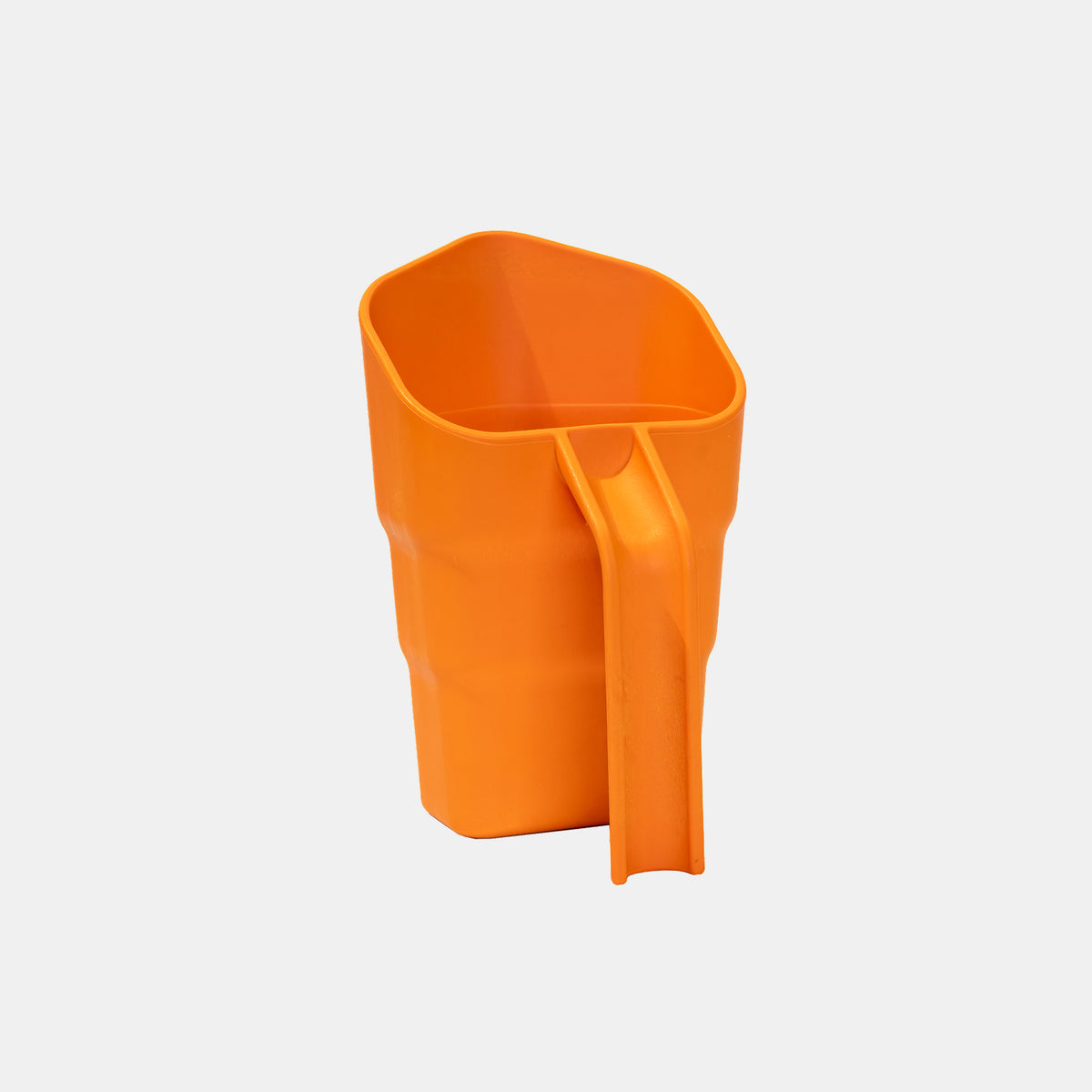 Bright orange plastic FOOD SCOOP BLAZE ORANGE with a vertical handle.