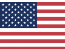 The image shows the flag of the United States, featuring 50 white stars on a blue rectangle in the upper left corner and 13 horizontal stripes alternating red and white—ideal for displaying on your outdoor gear or even decorating a dog kennel.